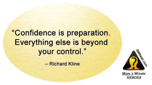 Inspirational quote about feeling confident