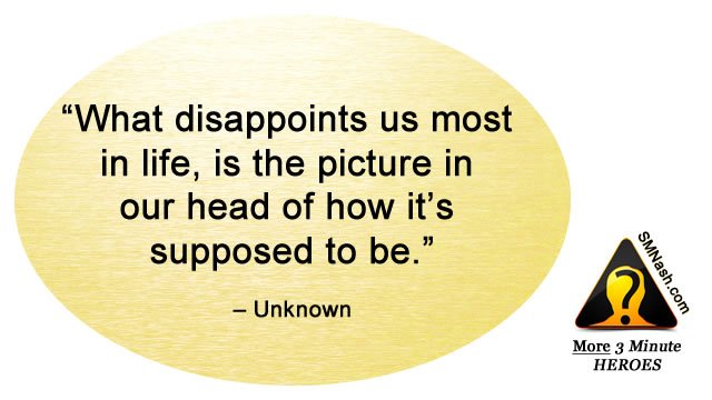 Inspirational quote about feeling disappointed