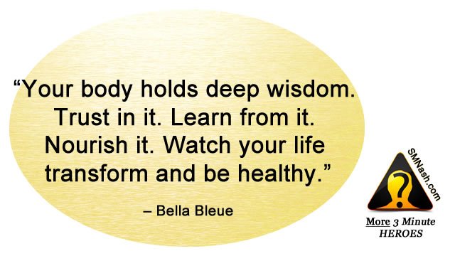 Inspirational quote about feeling ill