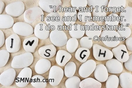 Insight stones, confucious inspirational quote | wisdom