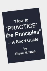 How to practice the principles book - yours free, when you join!